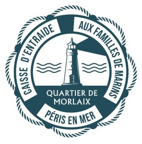 Logo de la Caisse d'Entraide aux Familles de Marins Péris en Mer, Quartier de Morlaix