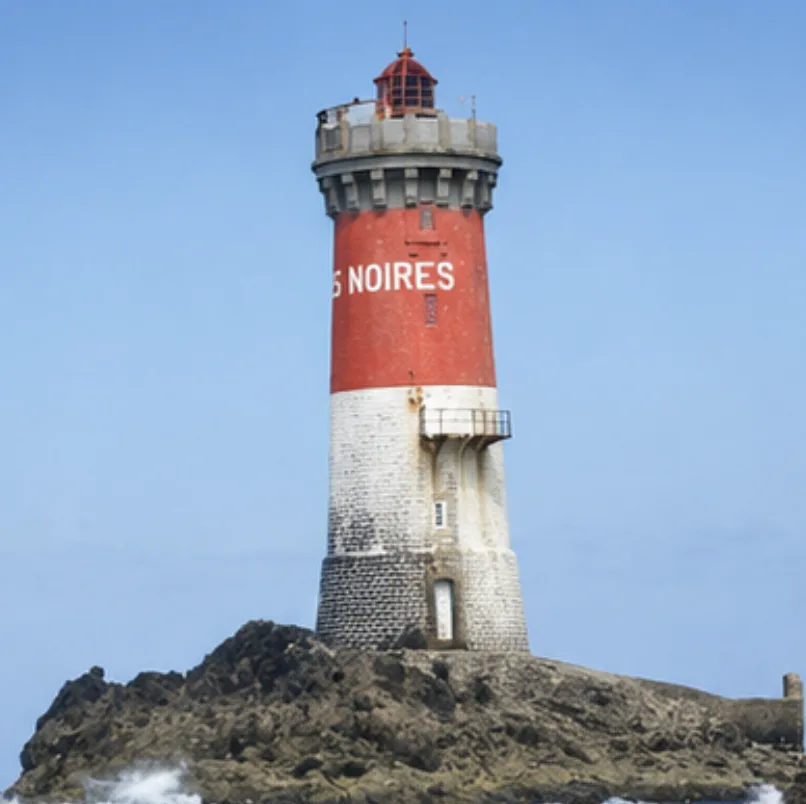 Phare des Pierres Noires, mer d'Iroise