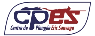 Logo du Centre de Plongée Éric Sauvage (CPES), Concarneau